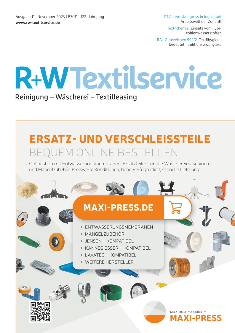 R+WTextilservice - Ausgabe 11/2023