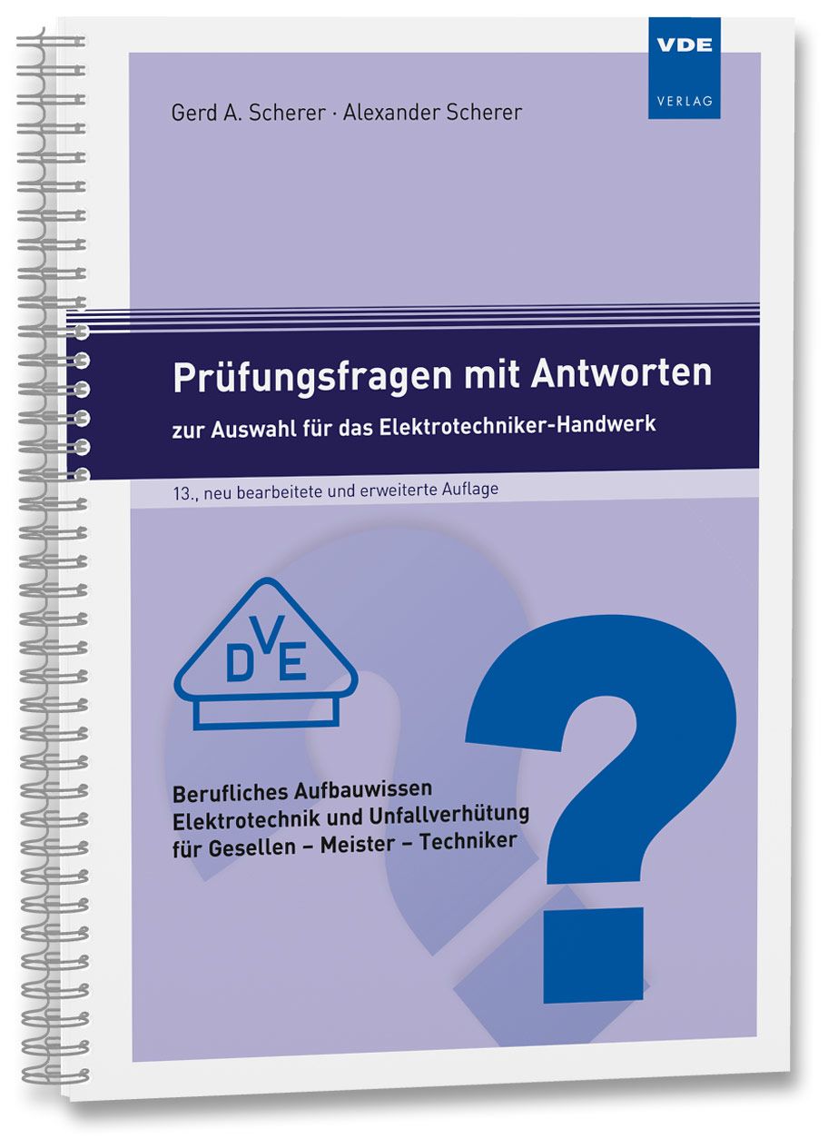 cover_Prüfungsfragen_mit_Antworten_zur_Auswahl_für_das_Elektrotechniker-Handwerk