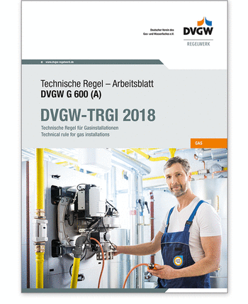 DVGW-TRGI 2018, Technische Regel für Gasinstallationen