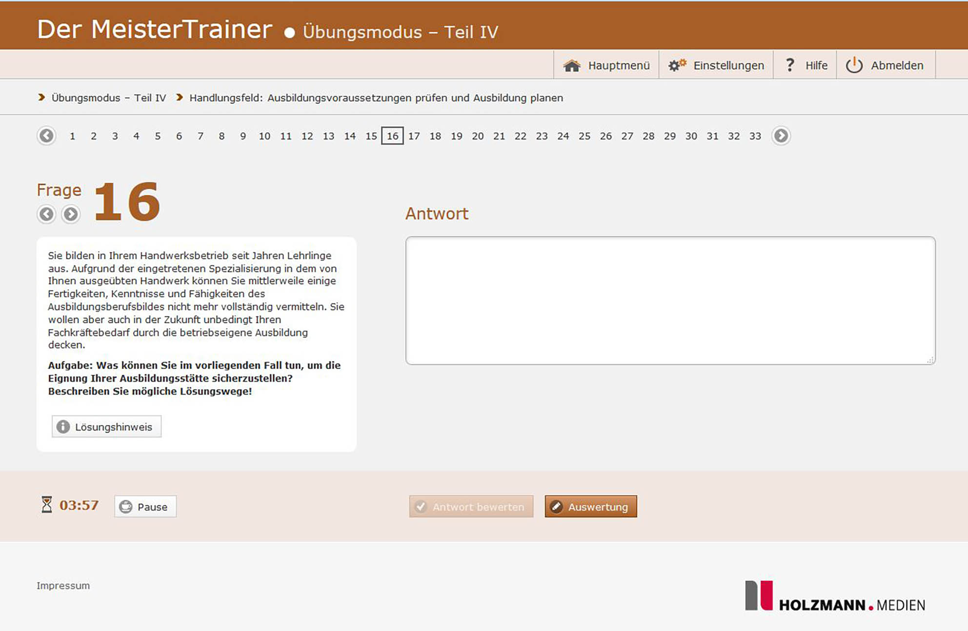 Meistertrainer Fragen Vorschau