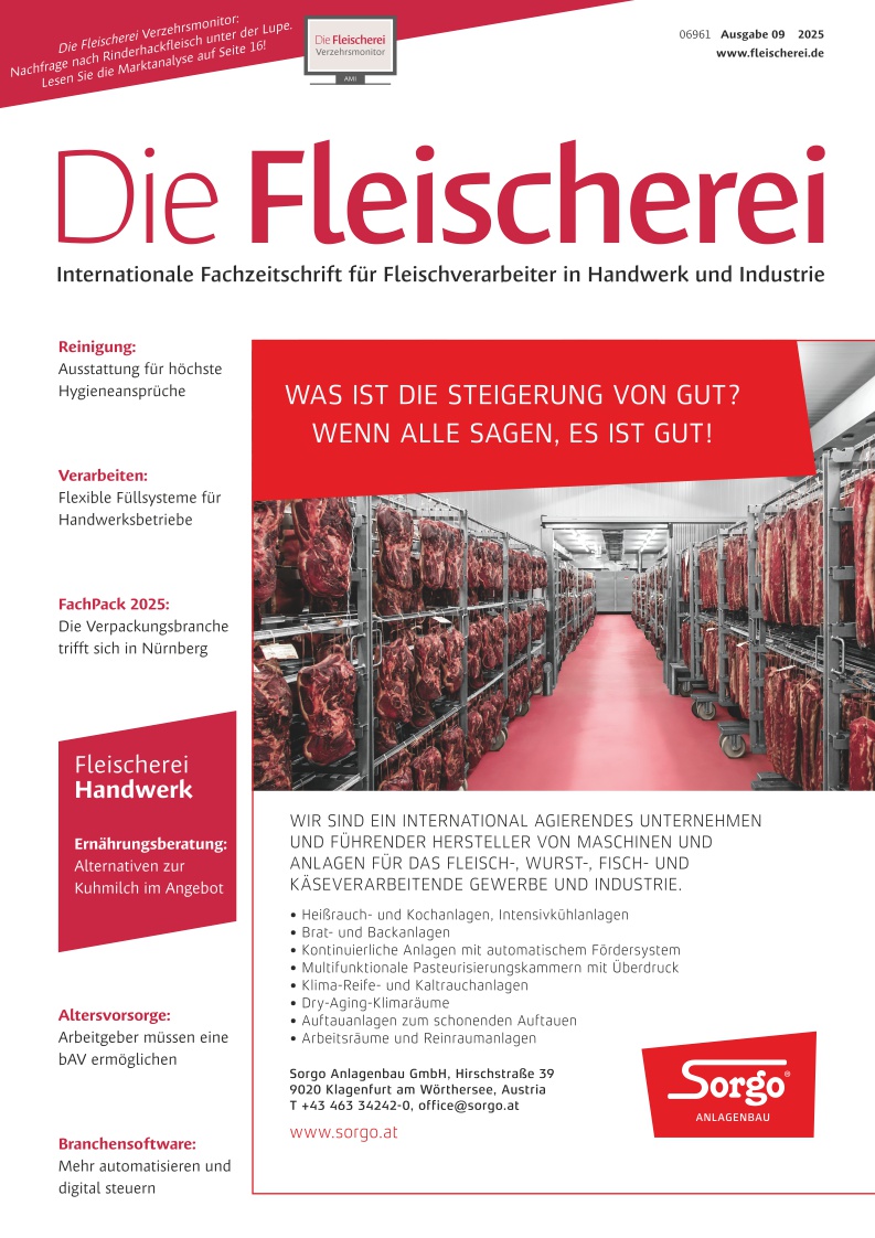 Die Fleischerei - Ausgabe 9/2025