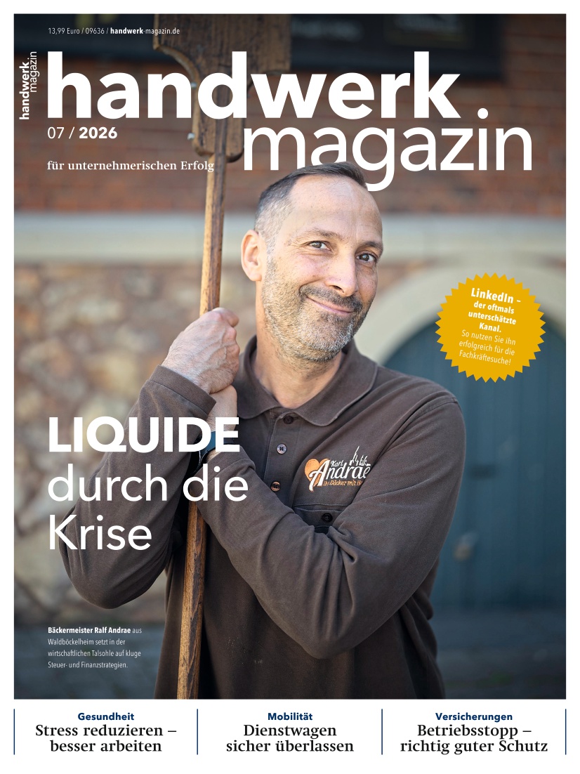 handwerk magazin - Ausgabe 7/2026 - digital