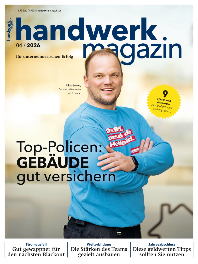 handwerk magazin - Ausgabe 4/2026 - digital