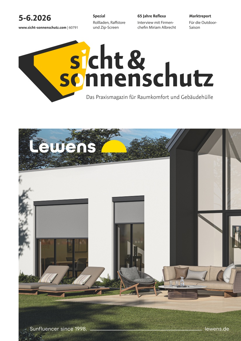 sicht & sonnenschutz - Ausgabe 5-6/2026 - digital