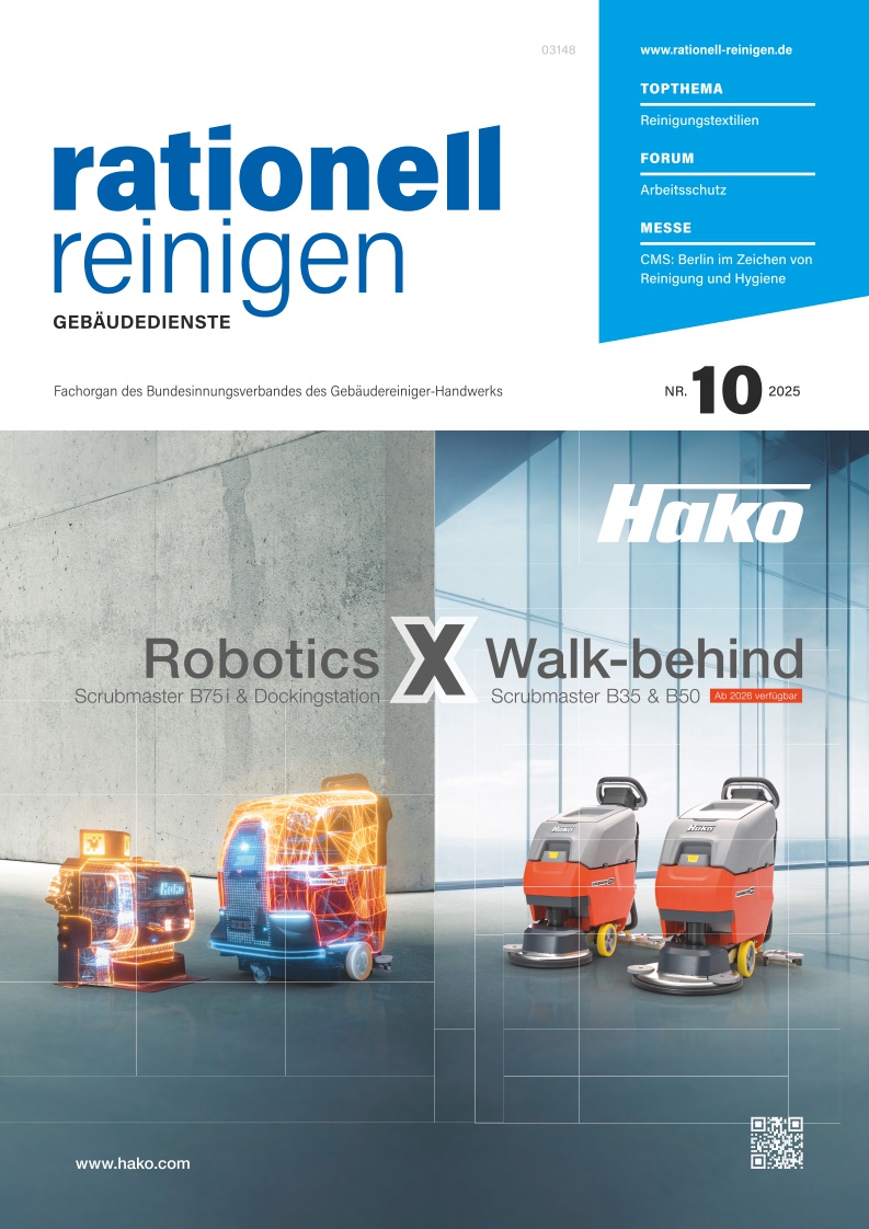 rationell reinigen - Ausgabe 10/2025