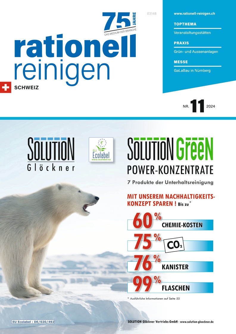 rationell reinigen Schweiz - Ausgabe 11/2024
