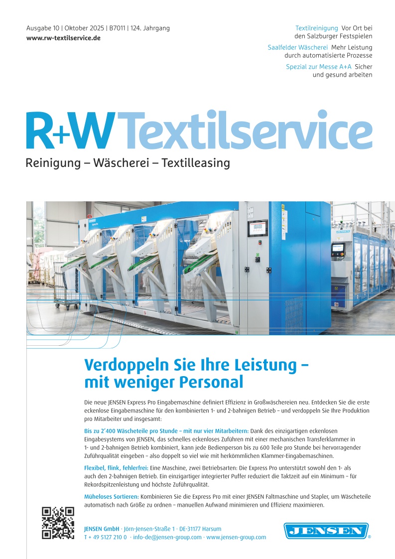 R+WTextilservice - Ausgabe 10/2025