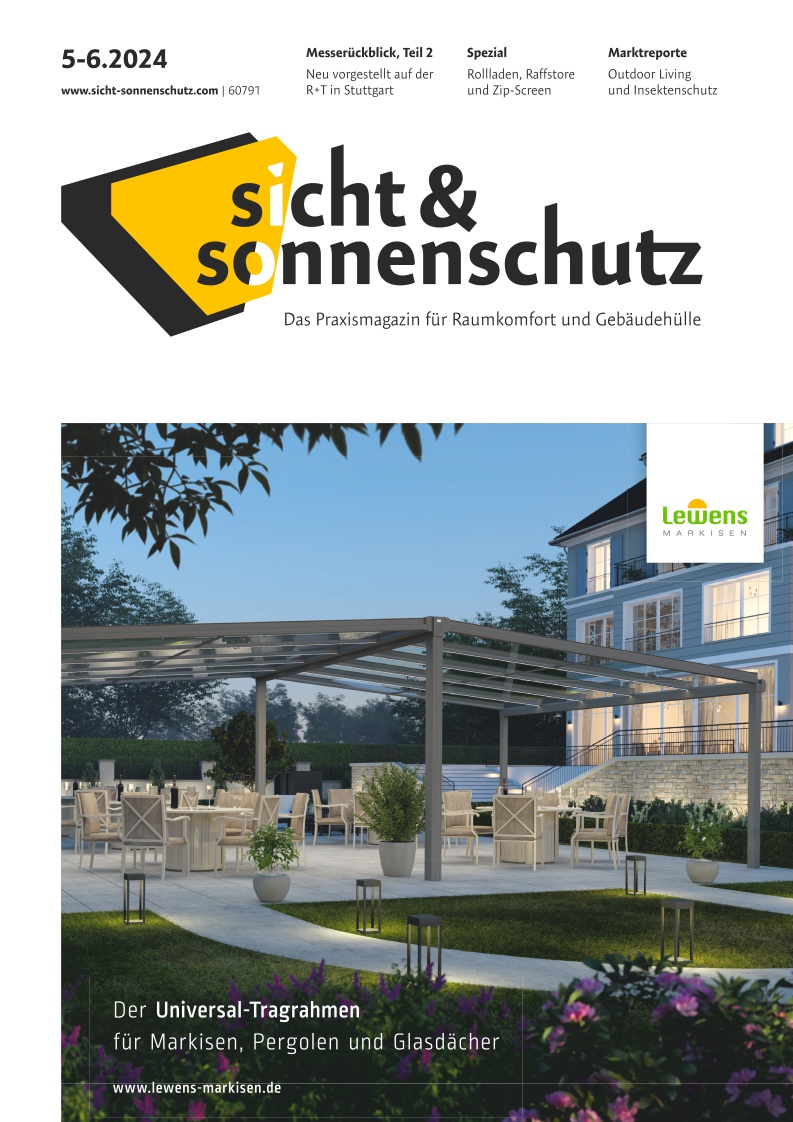 sicht & sonnenschutz - Ausgabe 5-6/2024