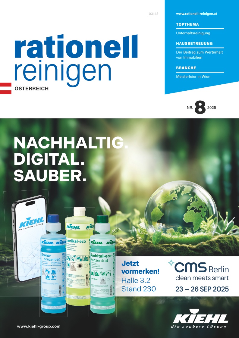 rationell reinigen Österreich - Ausgabe 8/2025 - digital
