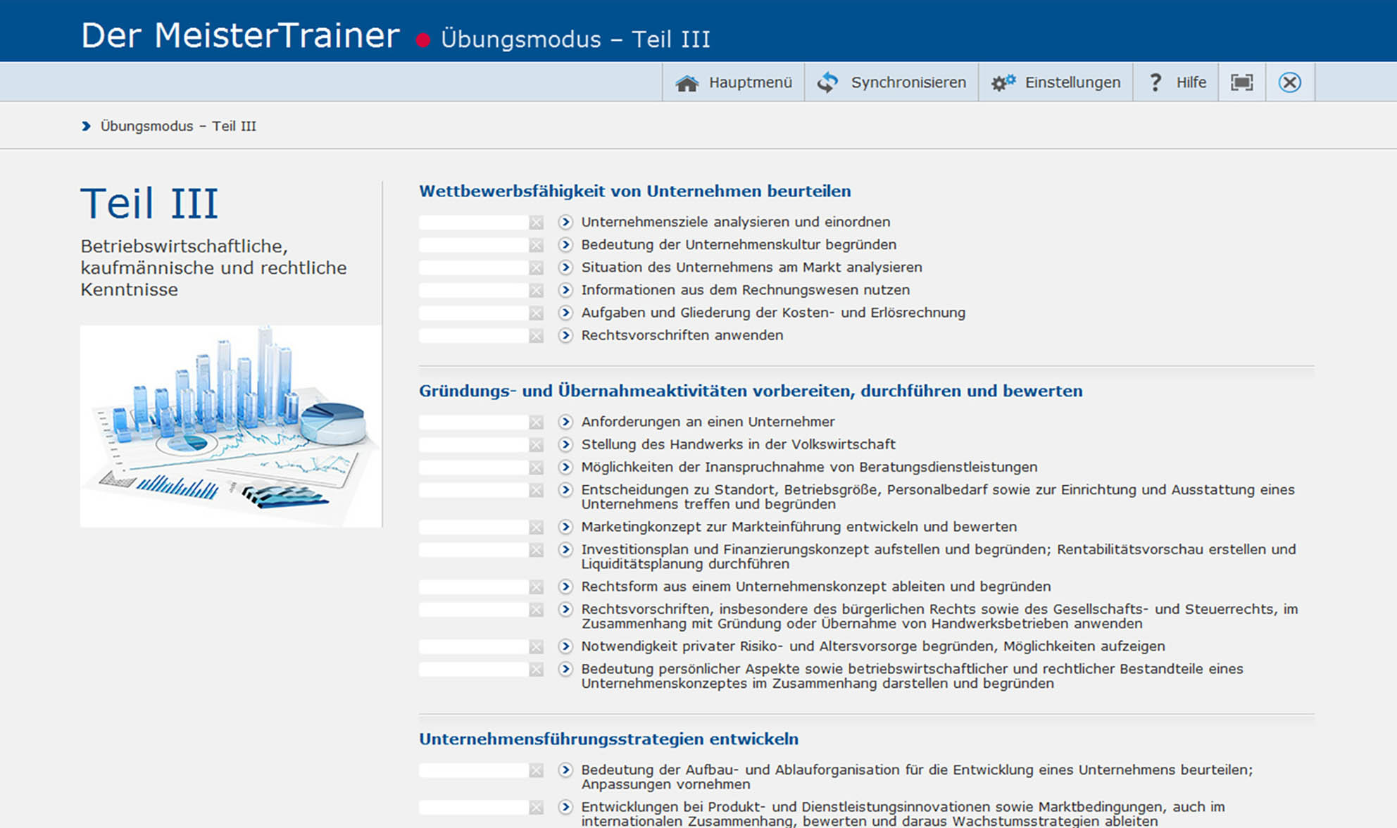Meistertrainer Inhalt Vorschau