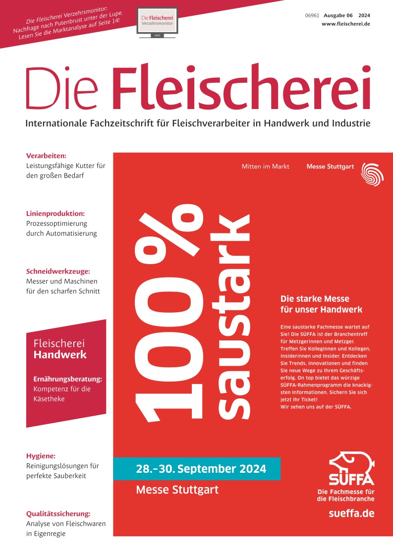 Die Fleischerei - Ausgabe 6/2024