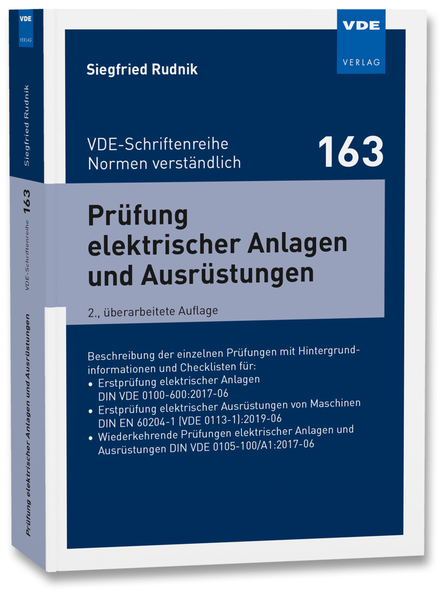 Cover_Prüfung elektrischer Analgen und Ausrüstungen