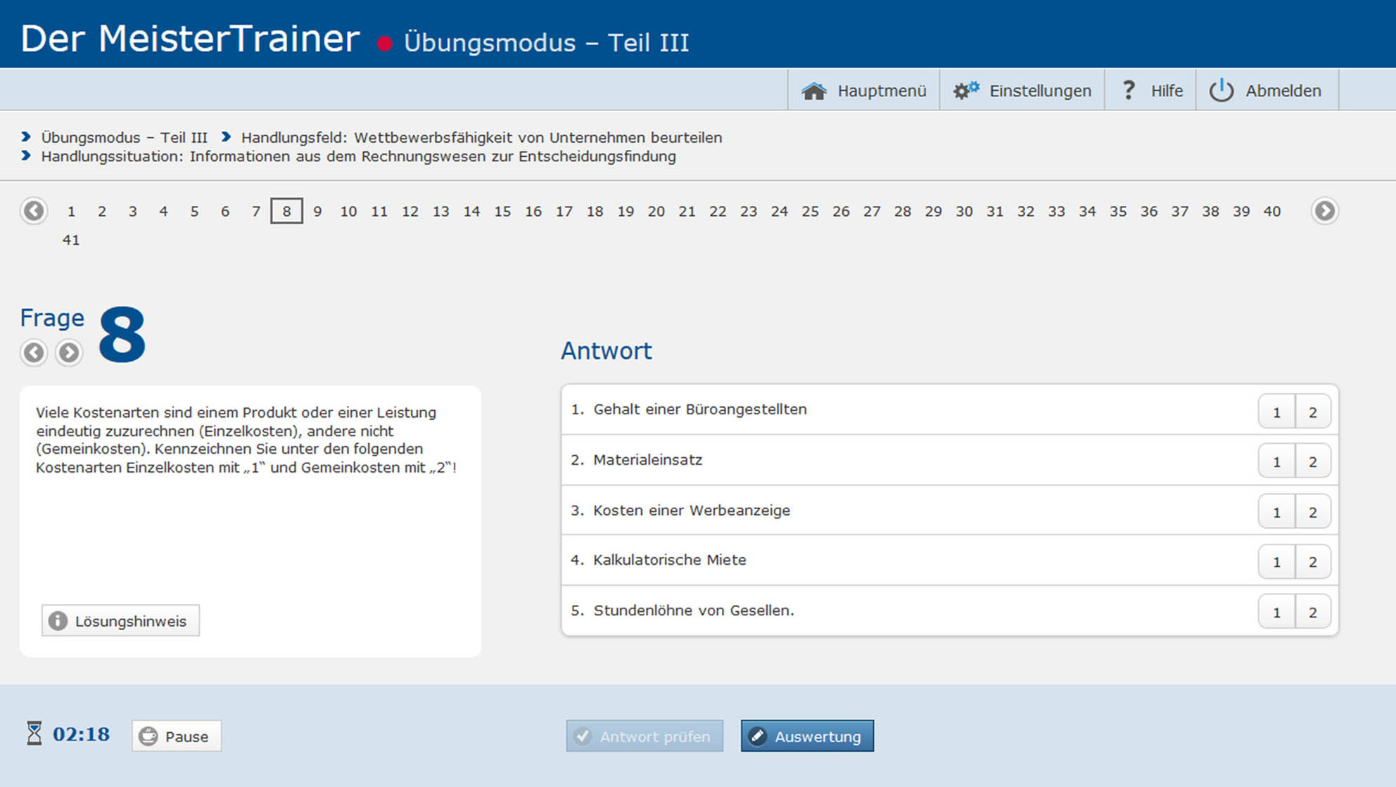 Der MeisterTrainer - Meisterprüfung Teil III