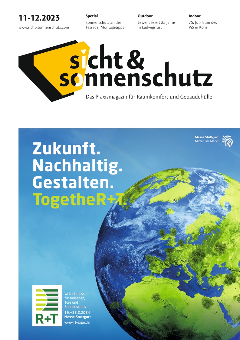 sicht & sonnenschutz - Ausgabe 11-12/2023