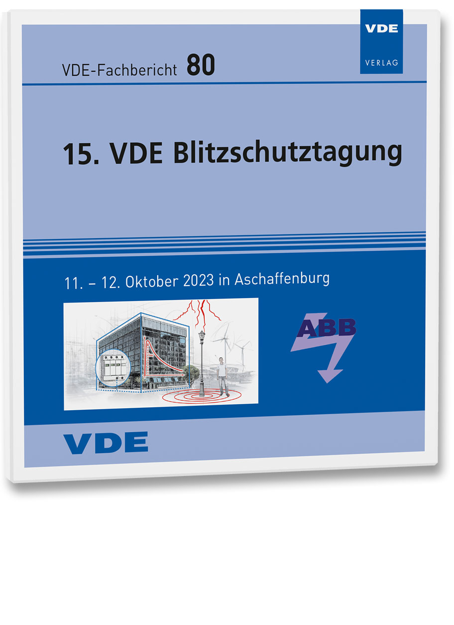 Cover 15. VDE Blichtschutztagung
