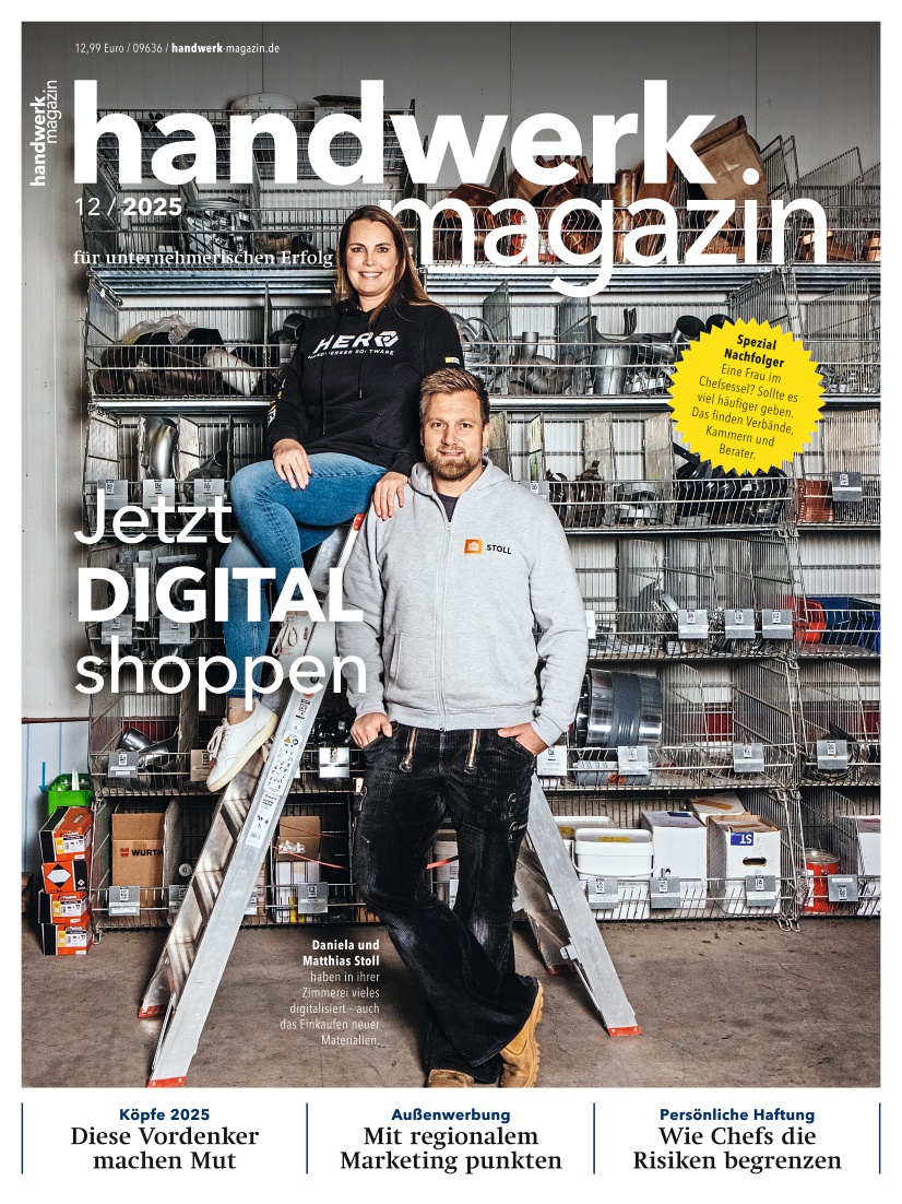 handwerk magazin - Ausgabe 12/2025