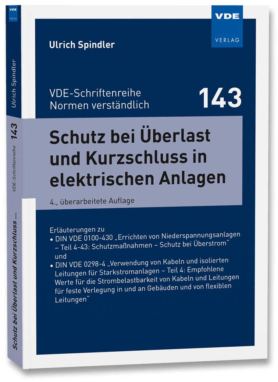 Cover Schutz bei Überlast und Kurzschluss in elektrischen Anlagen