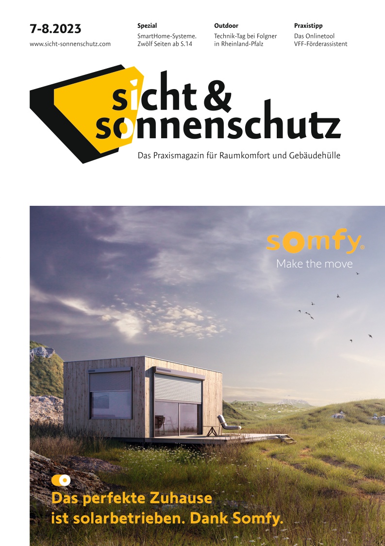 sicht & sonnenschutz - Ausgabe 7-8/2023 - digital
