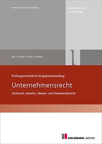 cover_Prüfungsorientierte_Aufgabensammlung_Unternehmensrecht