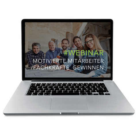 Webinar - So gewinnen Sie motivierte Mitarbeiter und Fachkräfte