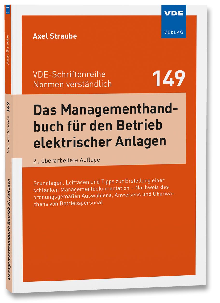 Cover Das Managementhandbuch für den Betrieb elektrischer Anlagen
