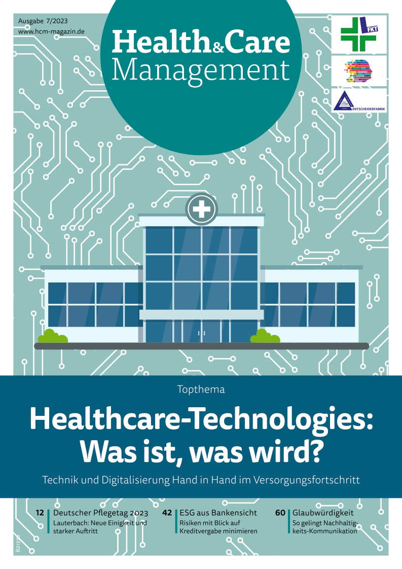Health&Care Management - Ausgabe 7/2023 - digital