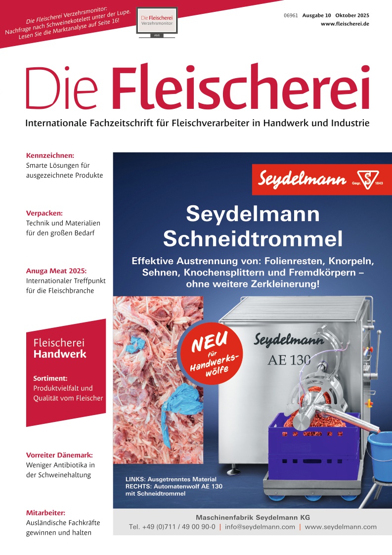 Die Fleischerei - Ausgabe 11/2025 - digital