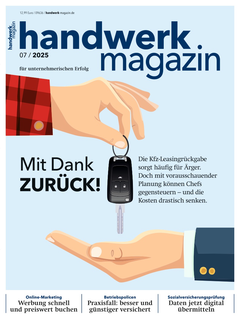 handwerk magazin - Ausgabe 7/2025