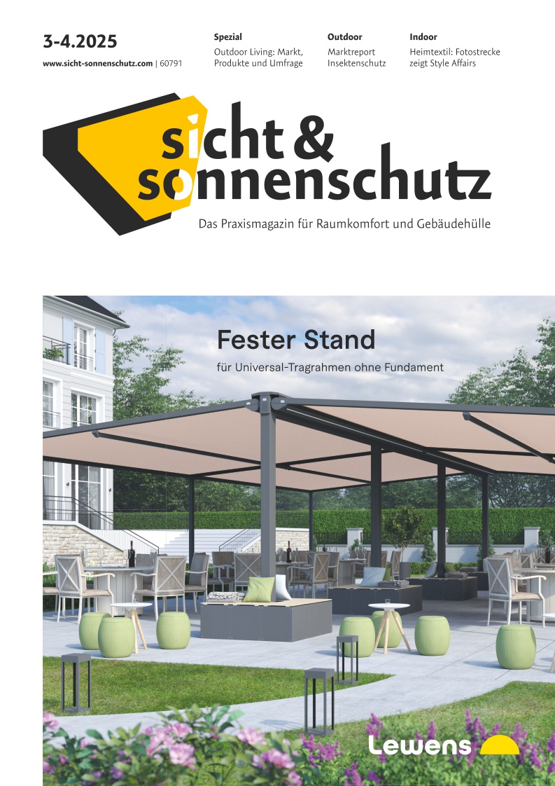 sicht & sonnenschutz - Ausgabe 3-4/2025