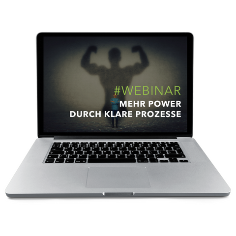 Webinar - Mehr Power durch klare Prozesse