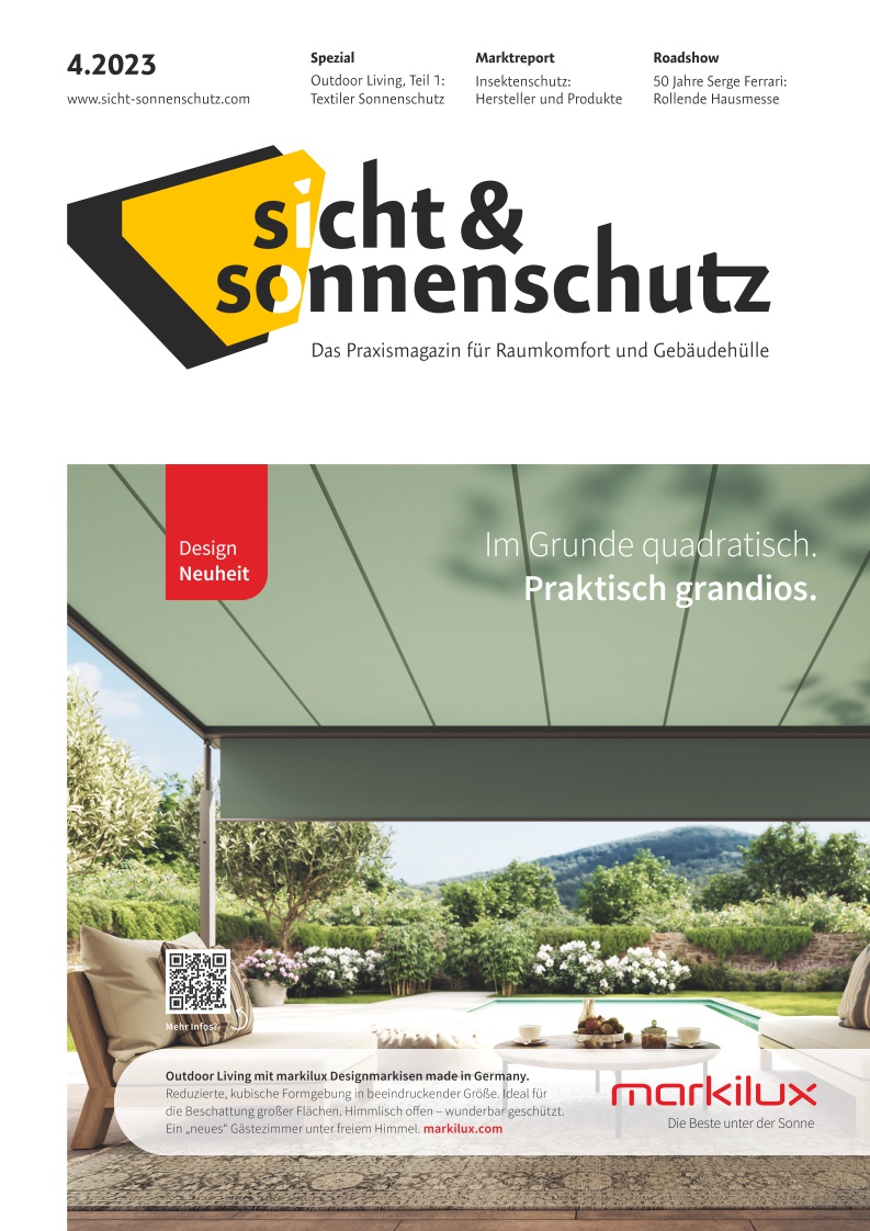 sicht & sonnenschutz - Ausgabe 4/2023