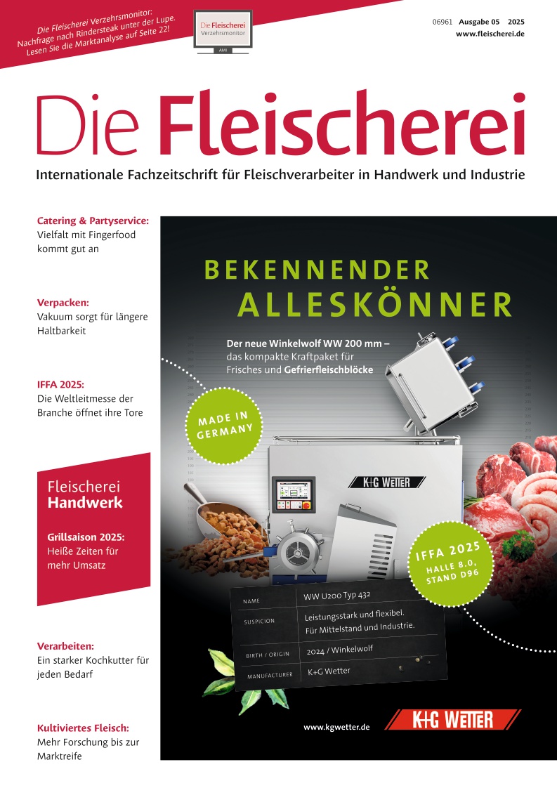 Die Fleischerei - Ausgabe 5/2025