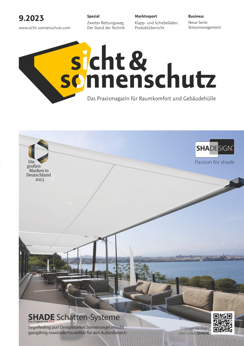 sicht & sonnenschutz - Ausgabe 9/2023 - digital