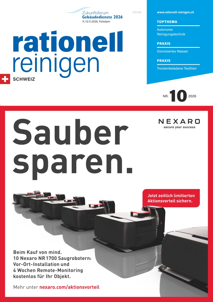rationell reinigen Schweiz - Jahresabo