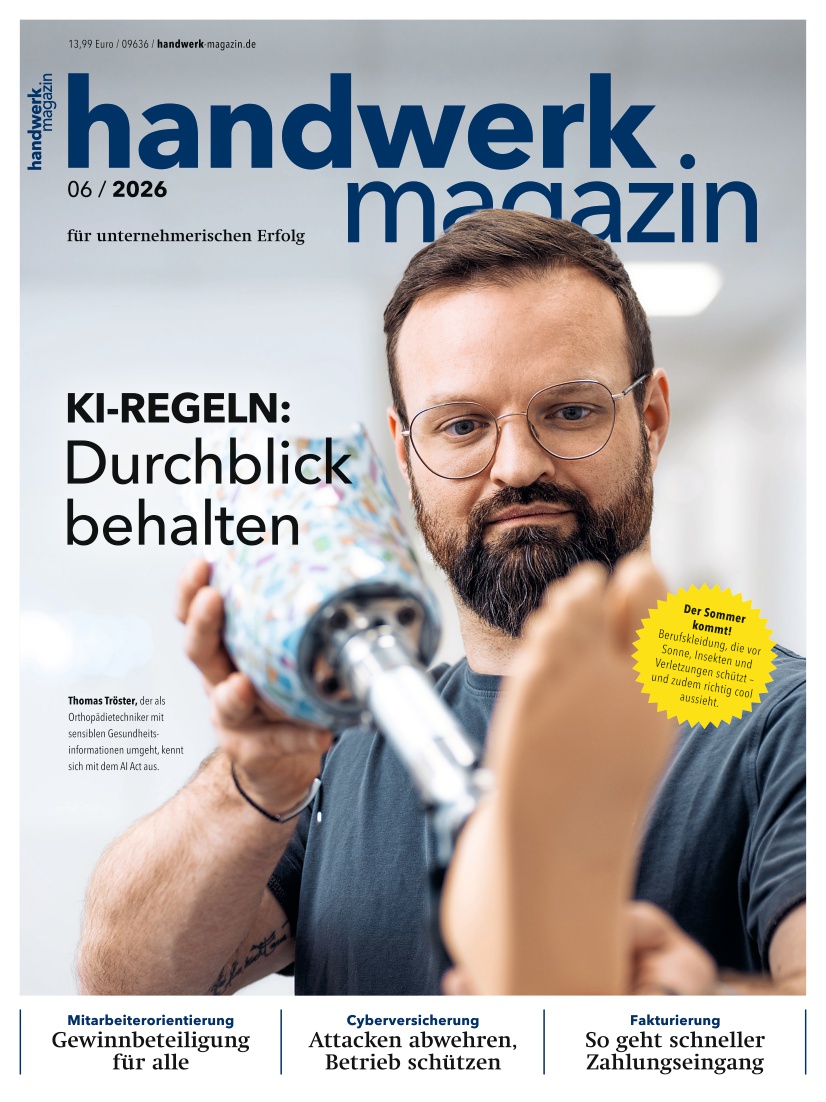 handwerk magazin - Ausgabe 6/2026