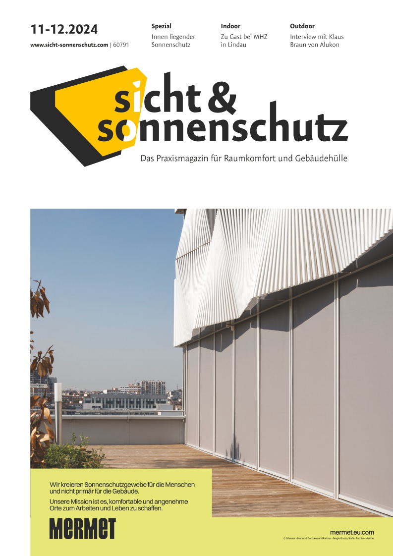 sicht & sonnenschutz - Ausgabe 11-12/2024 - digital