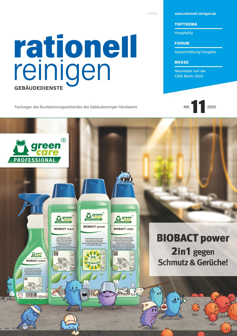 rationell reinigen Schweiz - Ausgabe 11/2025