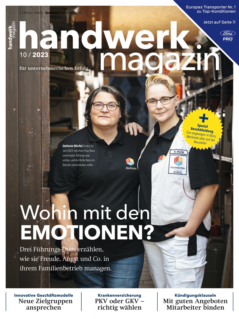handwerk magazin - Ausgabe 10/2023 - digital