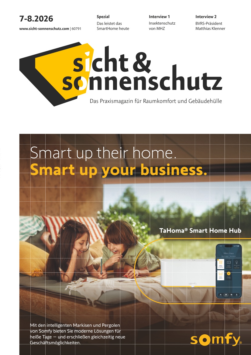 sicht & sonnenschutz - Ausgabe 7-8/2026