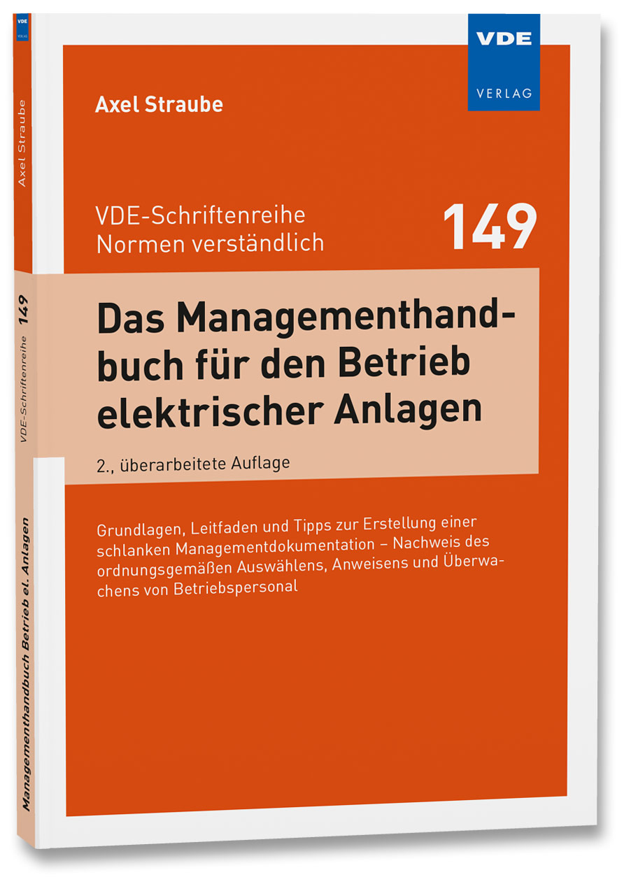 Cover Das Managementhandbuch für den Betrieb elektrischer Anlagen
