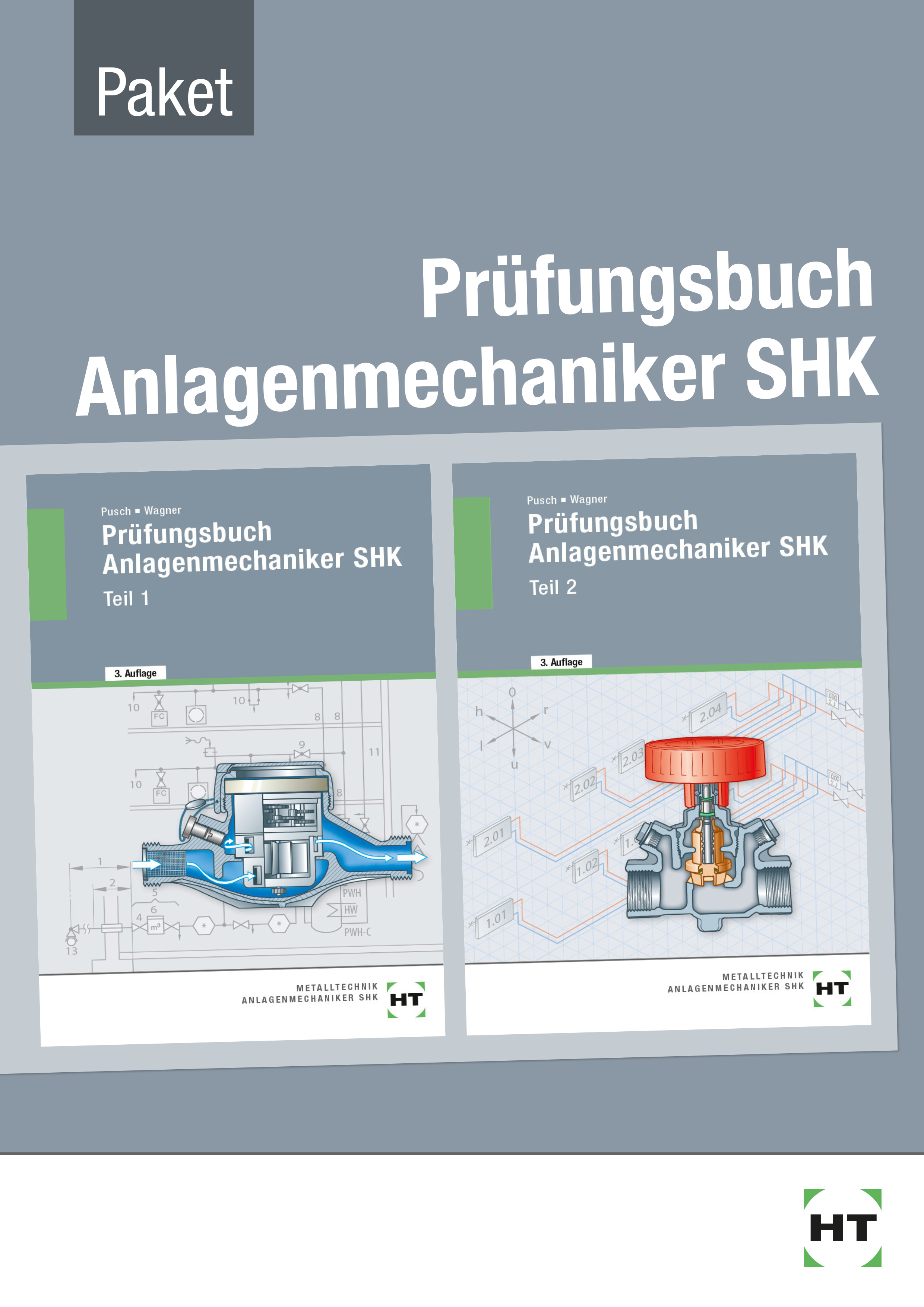 Paketangebot Prüfungsbuch Anlagenmechaniker SHK