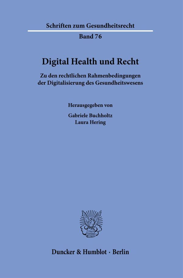 Cover Digital Health und Recht