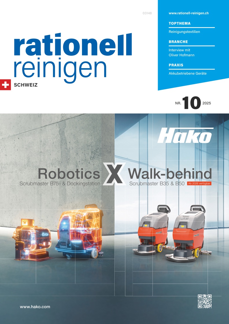 rationell reinigen Schweiz - Ausgabe 10/2025