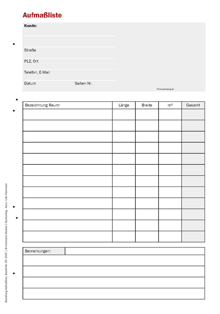 HandwerkTimer edition "Bodenleger" - Zeit- und Aufgabenplanungssystem