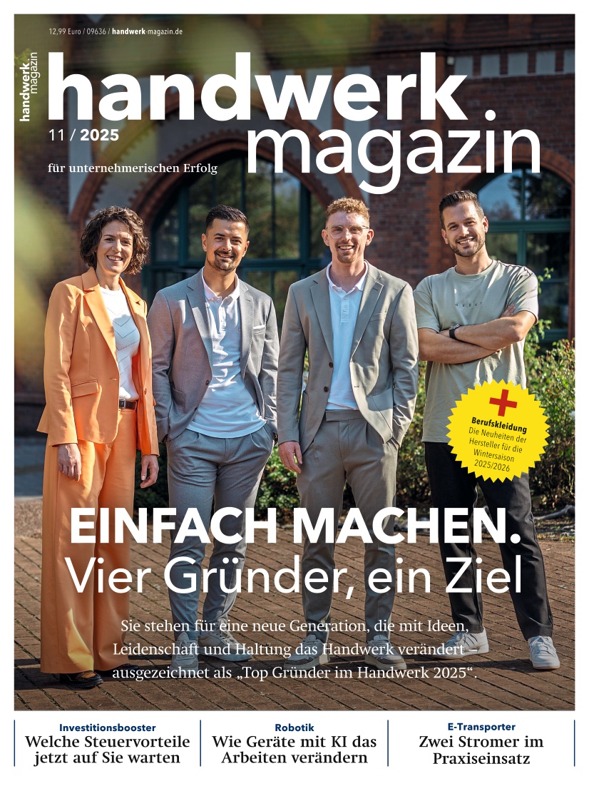 handwerk magazin - Ausgabe 11/2025 - digital
