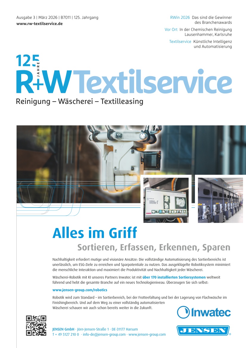 R+WTextilservice - Ausgabe 3/2026 - digital