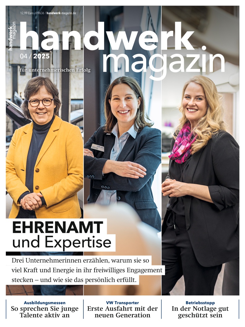 handwerk magazin - Ausgabe 4/2025 - digital