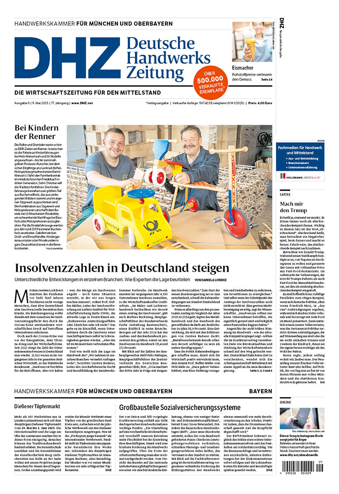 Deutsche Handwerks Zeitung - Ausgabe 9/2025
