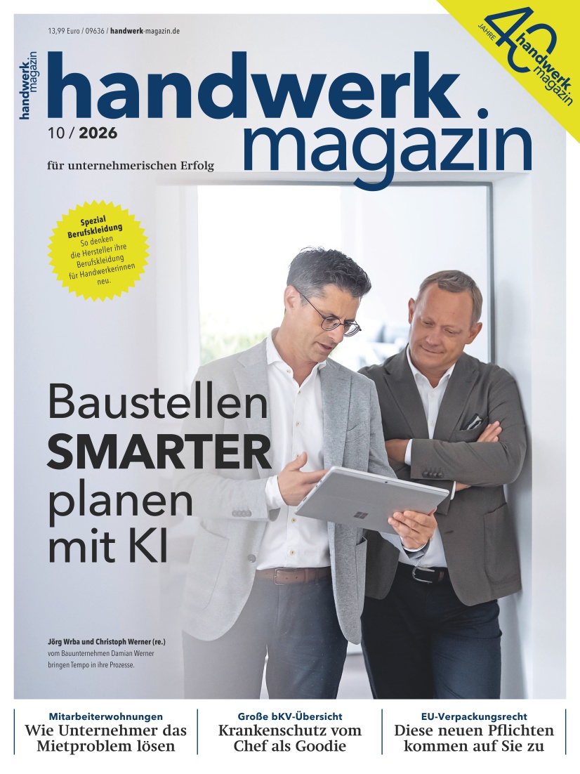 handwerk magazin - Ausgabe 10/2026