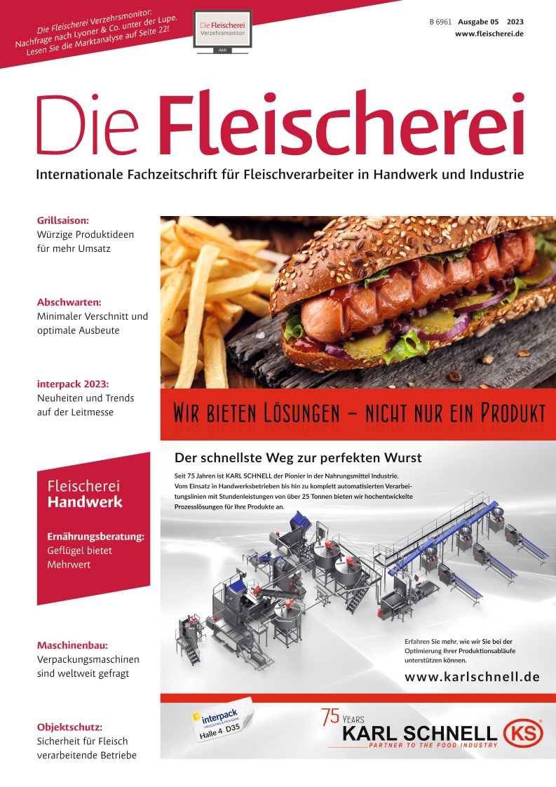 Die Fleischerei - Ausgabe 5/2023 - digital